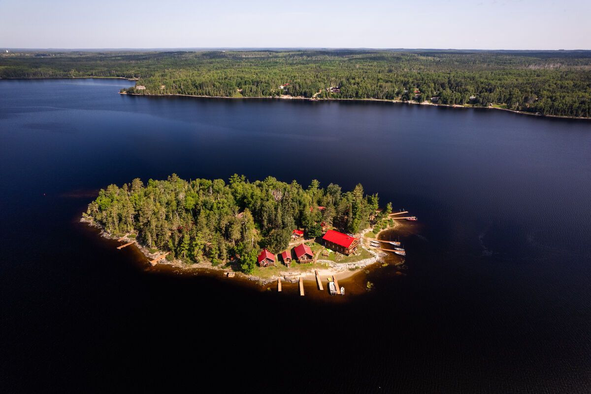 Aerial view of Winoga Lodge